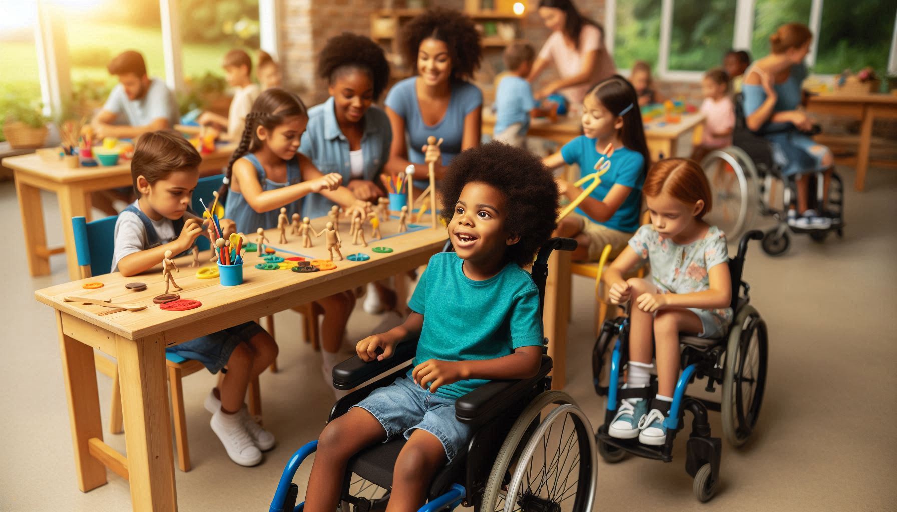 Benefits of summer camps for children with disabilities